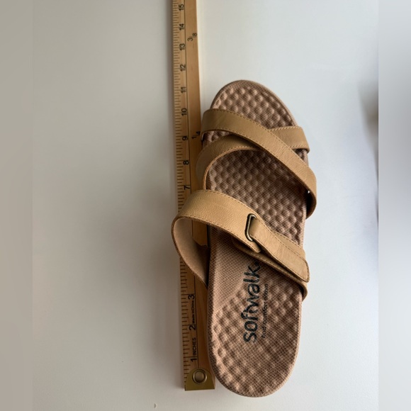 SoftWalk Women's Brimley Mule Sandal in Tan Sz 10 - Picture 9 of 10